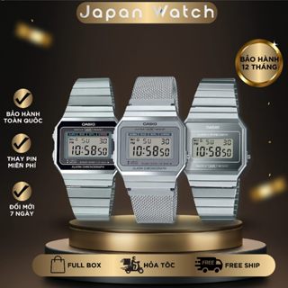 Đồng Hồ Unisex CASl0 Dây Kim Loại Chống Nước A700, Đồng Hồ Nam Nữ Dây Thép Không Gỉ Limited Bảo Hành 12 Tháng