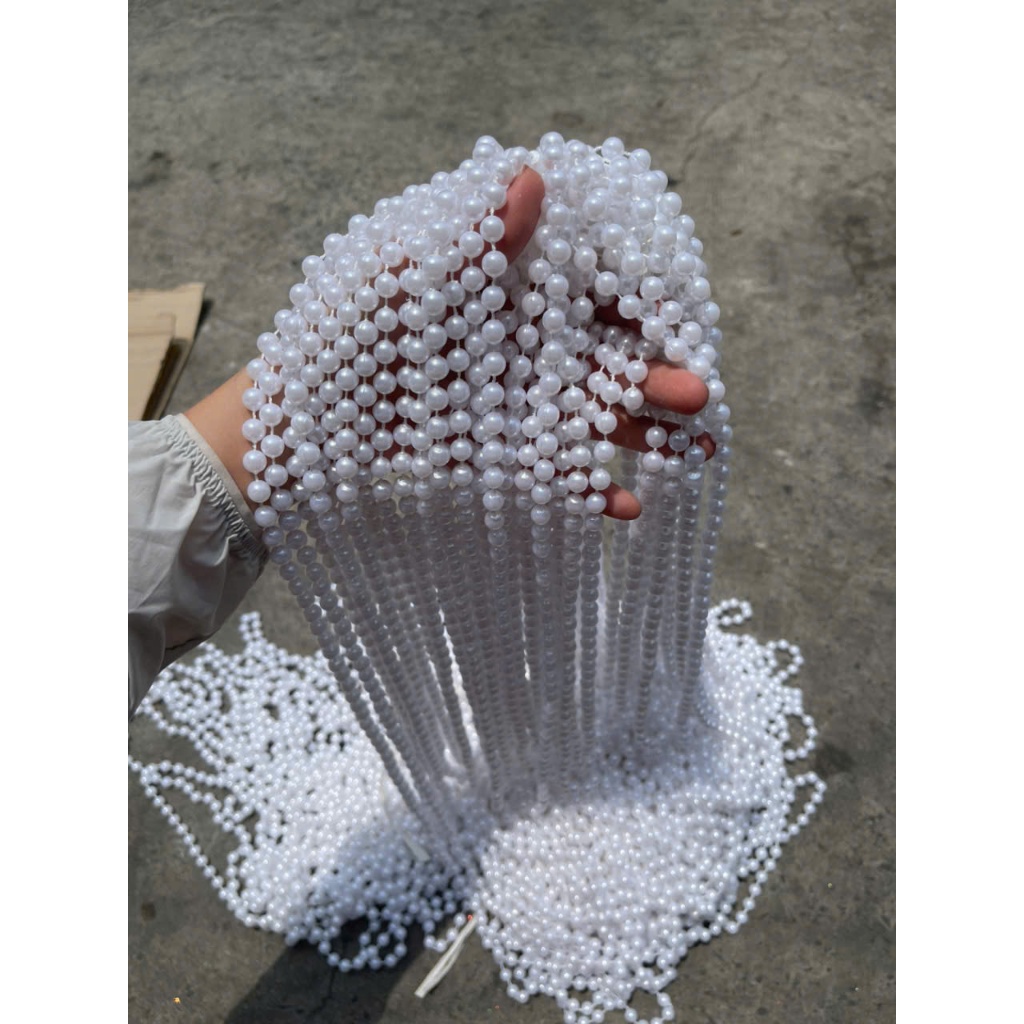 Dây chuỗi hạt trai trang trí bó hoa