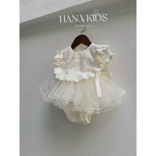 [Hàng Cao Cấp_Chính Chủ] Body Suit Sinh Nhật Cho Bé Gái Phối Kèm Yếm Ren Siêu Xinh_C/over Hàn Quốc