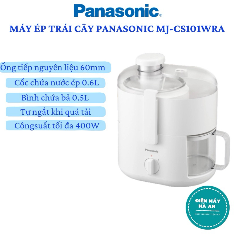Máy ép trái cây Panasonic MJ-68MWRA - Hàng chính hãng - Bảo hành 12 tháng