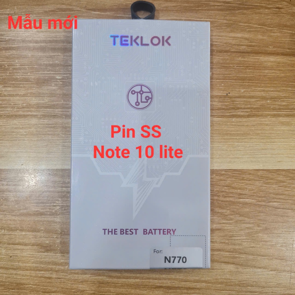 Pin Samsung Note 10 Lite / N77 xịn 0(bảo hành 6 tháng - Hộp teklok)