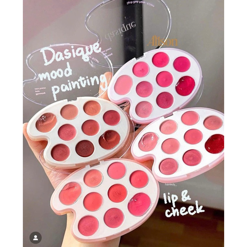 Bảng Son Dasique Mood Painting Lip & Cheek Palette