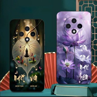  Ốp lưng Oppo Reno 12 F 5G cạnh viền vuông bảo vệ camera in hình Thư Pháp 
