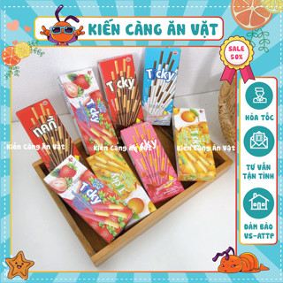 [COMBO 10 HỘP] Bánh Que Ticky Socola Sữa Thái Lan (hộp 20G/ 6que), Bánh Que Thái Lan Đủ Vị