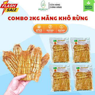 Combo 2kg Măng Mần Tây Bắc, Măng khô Điện Biên loại 1 siêu giòn siêu ngon
