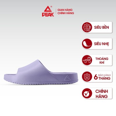 Dép Quai Ngang Đúc Nguyên Khối PEAK Slippers Phiên Bản Mới Đế Cao RLW2401