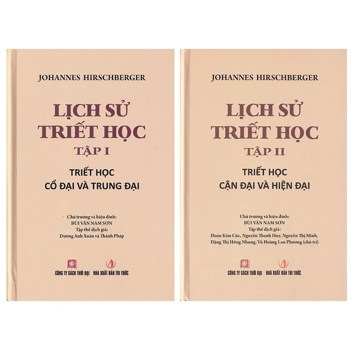 Sách - Lịch Sử Triết Học (Bộ 2 Tập)