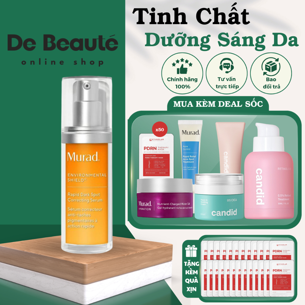 Tinh Chất Dưỡng Trắng Giảm Thâm Nám Murad Rapid Dark Spot Correcting Serum