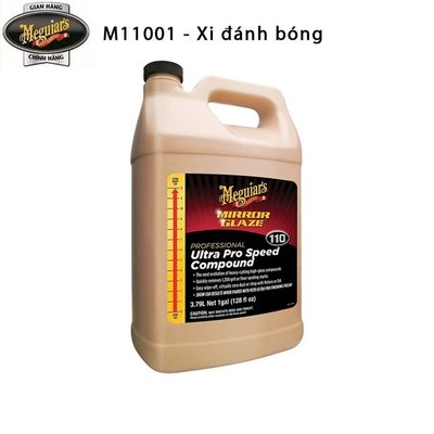 Meguiar's Xi đánh bóng sơn xe ô tô (xi bước 1) - Pro Speed Compound, M10001, 3.79L