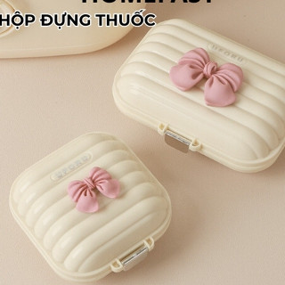 Hộp đựng thuốc di động cao cấp, chất liệu nhựa PP sang trọng nhỏ gọn có thể mang đi mọi nơi UF2234