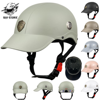 Mũ Bảo Hiểm Nửa Đầu Lưỡi Trai Có Lỗ Thông Gió VARO - Nón Kết Đạt Chuẩn Quatest Phù Hợp Cho Nam Và Nữ