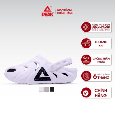 Dép SANDALS Clogs PEAK Công nghệ Đế TAICHI Êm Ái Thoáng Khí Thiết Kế Thời Trang Phong Cách ET42811L ET52391L