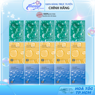  Hộp 15 Miếng Mặt Nạ Wonjin Effect Healance Healing And Balancing Mask 30g Hàn Quốc 