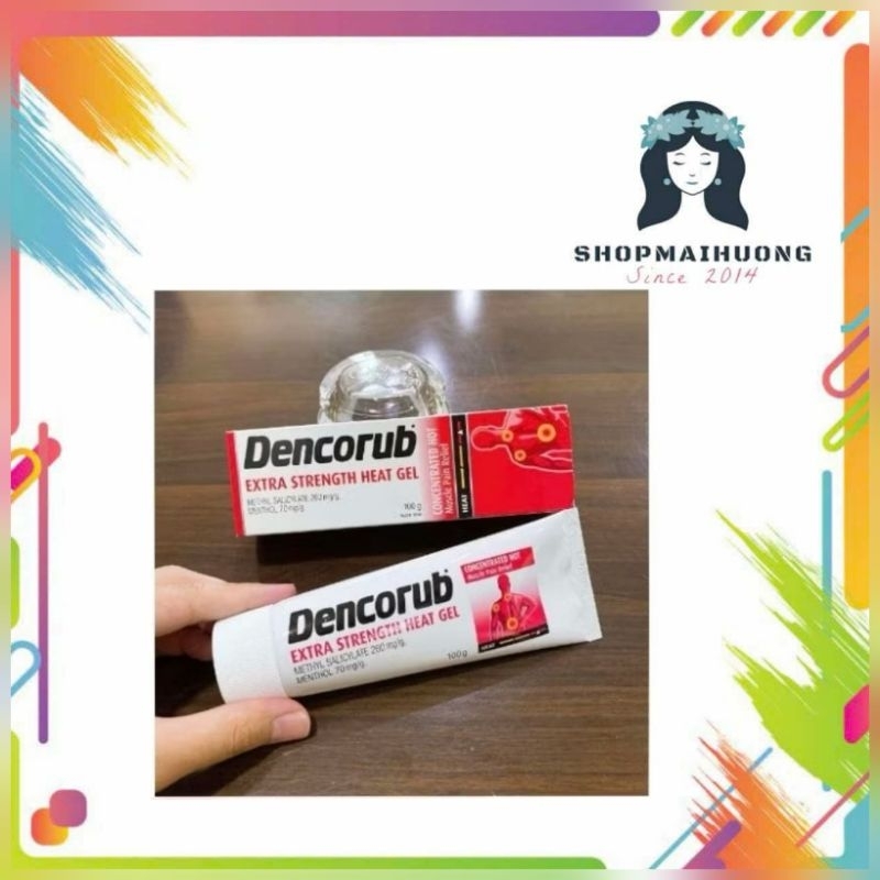 Dầu xoa bóp Dencorub Heat Gel