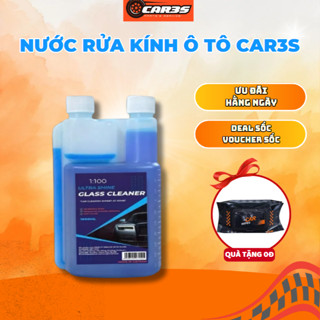 Nước rửa kính ô tô CAR3S tẩy ố kính ô tô chống bám nước trên bề mặt kính lái đậm đặc tỷ lệ pha 1:100