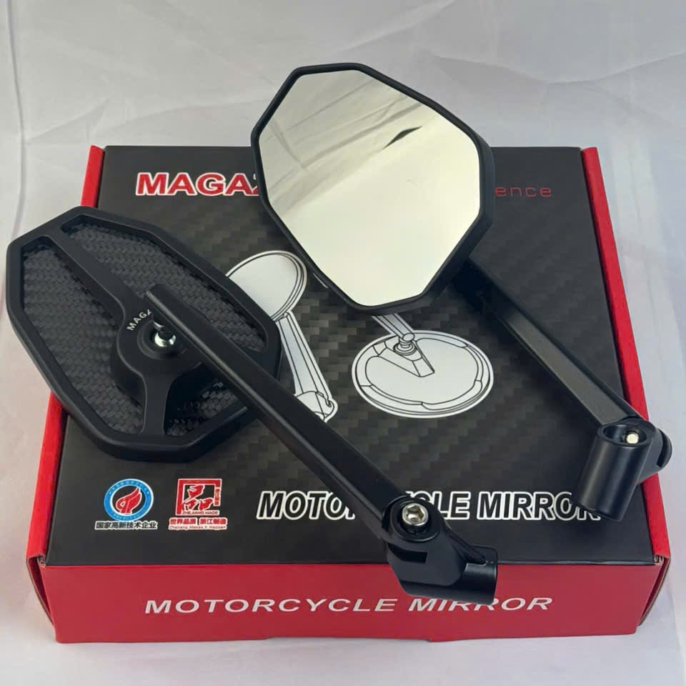 Kính gương chiếu hậu MAGAZI CARRBON lắp đặt nhiều dòng xe