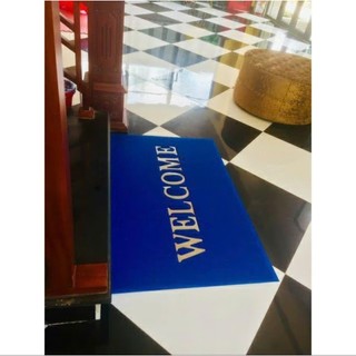 Thảm chùi chân welcome hàng dày