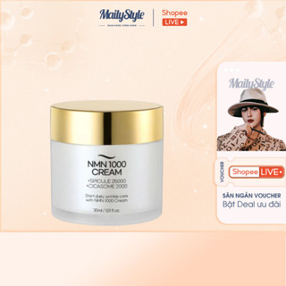 E03_ Kem Dưỡng NMN 1000 Spicule 25000ppm Nắp Vàng Bản Mới  Loại Nhỏ 30ml  