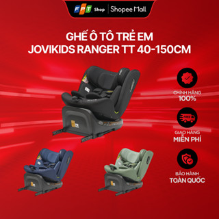 [Tặng kèm đệm lót mông] Ghế ô tô trẻ em Jovikids Ranger TT 40-150cm, carseat cho bé 0-12 tuổi