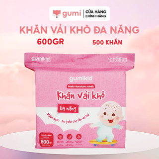 ( 600G) KHĂN VẢI KHÔ ĐA NĂNG DÀNH CHO MẸ VÀ BÉ GUMI