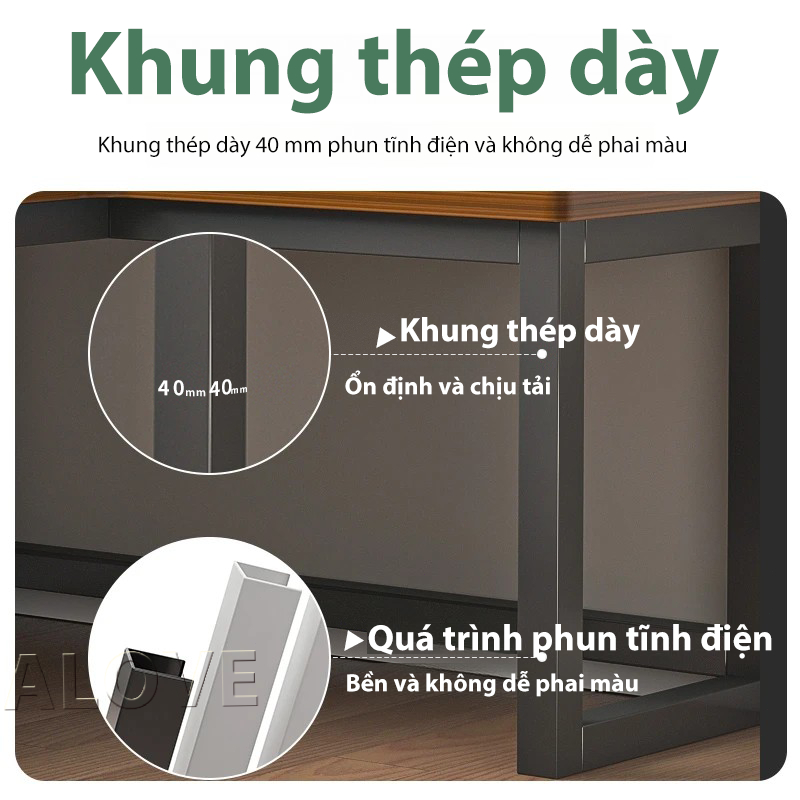 ALOVE Bàn Làm Việc Chữ L Đa Năng Rộng Rãi Thiết Kế Hiện Đại Phù Hợp Mọi Không GianTiện Lợi | BigBuy360 - bigbuy360.vn