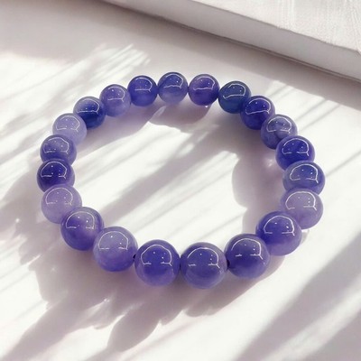 Vòng Tay Chuỗi Thạch Anh Tím 9ly Có Sớ Đá Lắc Tay Phong Thủy Thời Trang - Ngọc Trai Trường Thịnh