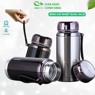  Bình giữ nhiệt BAOL WL31 INOX 304 Nắp Kim Cương Chính Hãng 