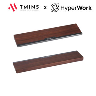 Kê tay bàn phím HyperWork gỗ óc chó | WR01 WAL