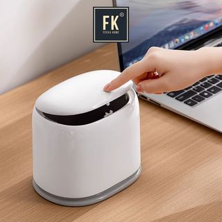  Thùng rác mini để bàn hoặc ô tô cute sọt rác mini nhựa dễ thương để phòng ngủ 