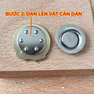 (COMBO 3 BỘ) Nam châm gắn biển tên hình tròn D=17mm