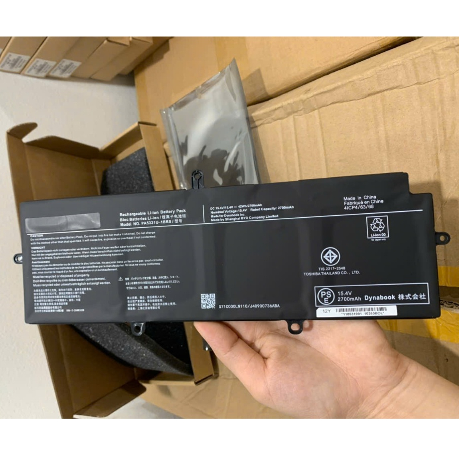 Pin laptop Toshiba dynabook G83 G83/M G83/DP G83/FP G83/DN GZ83/ML Portege X30L A40-G R30-A