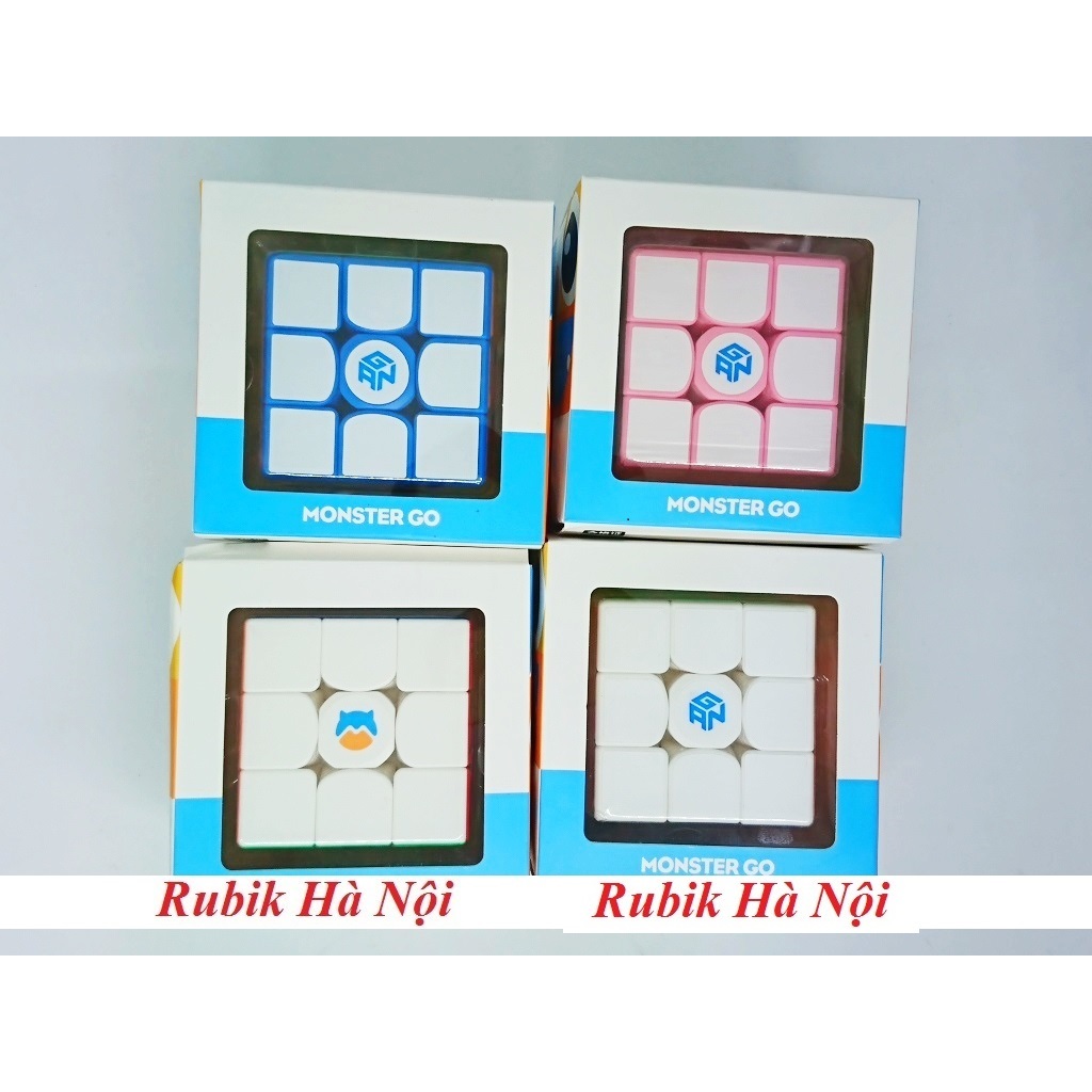 Rubik 3x3 Gan Monster Go Có Nam Châm
