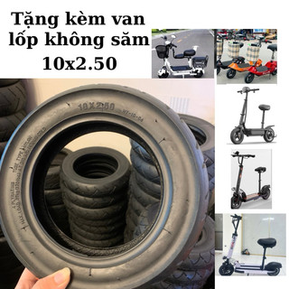 Săm lốp 10x2.50 . Vỏ ruột 10x2.50 . Bánh xe 10inch