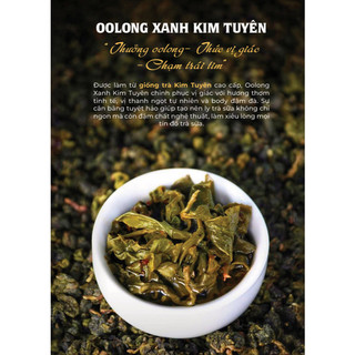Trà Oolong Xanh Kim Tuyên Amazingon Túi (Oolong Bảo Lộc Thượng Hạng)