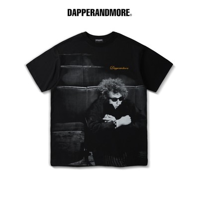Áo Thun Unisex DAPPERANDMORE "DYLAN T-SHIRT" Form Rộng Oversize 100% Cotton 250GSM - Đen
