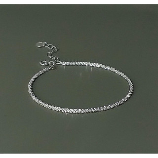 [Mã SKAMA8 giảm 8% đơn từ 300k] Bộ lắc tay lắc chân bạc Sequin - HLT31