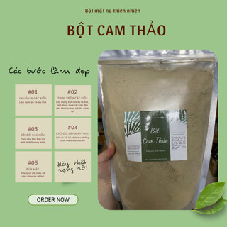 [1kg] Bột cam thảo Việt Nam nguyên chất hanmade, tắm trắng, đắp mặt, làm đẹp từ thiên nhiên - Bột mặt nạ thiên nhiên