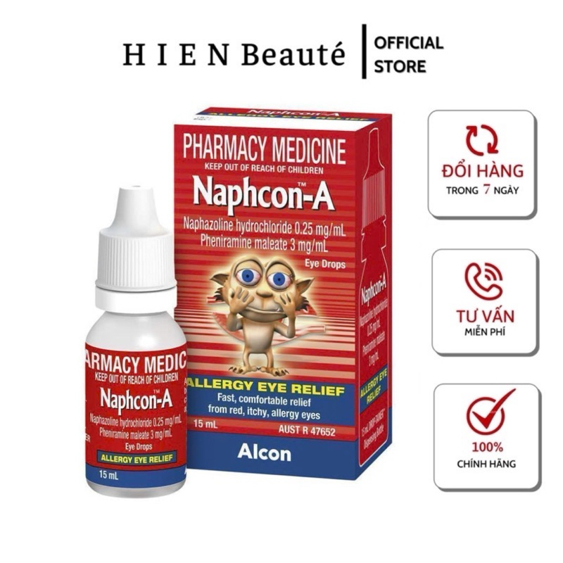 Nhỏ Mắt Naphcon-A Eye Drops 15ml