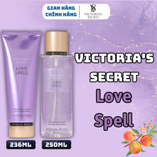 Body Mist Victoria Secret Chính Hãng Love Spell, Xịt Thơm Body Toàn Thân Hương Nước Hoa 250ml