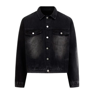  Áo Khoác Jean Denim Jacket Form Boxy Chất Liệu Denim 13oz Dày Dặn- 909xFiveM Unisex Nam Nữ 