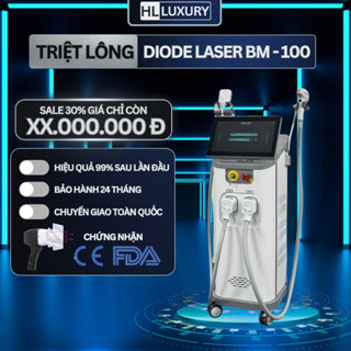  Máy Triệt Lông Diode Laser BM-100 Bắc Kinh| Máy Triệt Lông Lạnh Chính Hãng Dùng Trong Spa-TMV 