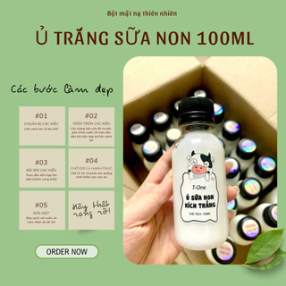 [100ML] Ủ Trắng Sữa Bò Non Chứa Vitamin Và Khoáng Chất Tăng Cường Collagen Giúp Da Trắng Sáng