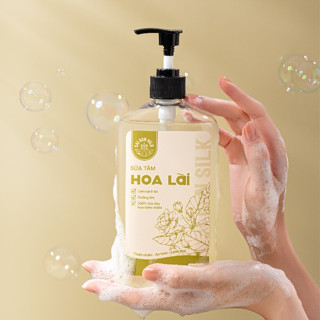 Sữa Tắm Hoa Lài Saigon Silk giúp cấp ẩm, mềm mịn da, ngăn lão hoá 500ml
