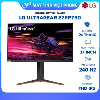   FULLVAT  MÀN HÌNH LG ULTRAGEAR 27GP750-B  27 INCH FHD IPS 240Hz 1ms  