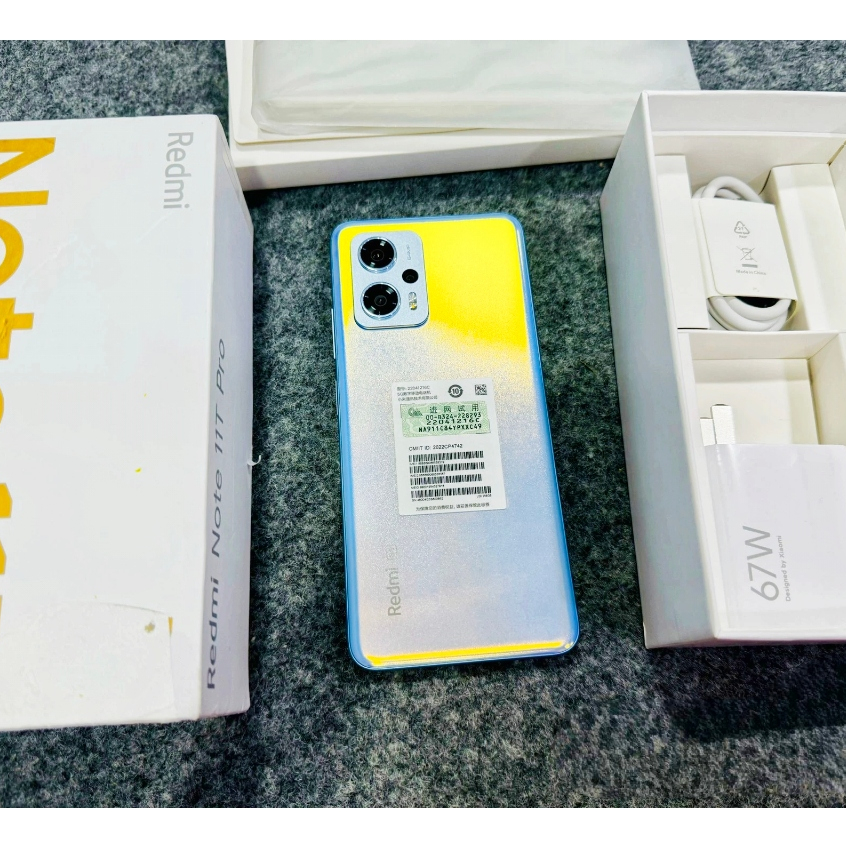 Điện thoại Xiaomi Redmi Note 11T Pro Rom Poco RAM 8/256 màn 6.6 inch 144Hz chip Dimensity 8100 | BigBuy360 - bigbuy360.vn