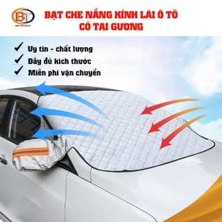 Bạt Che Nắng Kính Lái Ô Tô Trùm Tai Gương Giúp Chống Nóng và Bảo Vệ Taplo,gấp gọn dễ dàng phù hợp cho xe từ 4 đến 7 chỗ