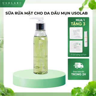 Sữa rửa mặt da dầu mụn, lỗ chân lông to USOLAB - Bio Intensive Sensitive Cleanser 150ml