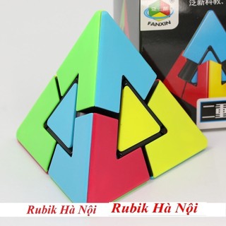 Rubik Pyraminx Duo Stickerless Fanxin