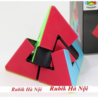 Rubik Pyraminx Duo Stickerless Fanxin