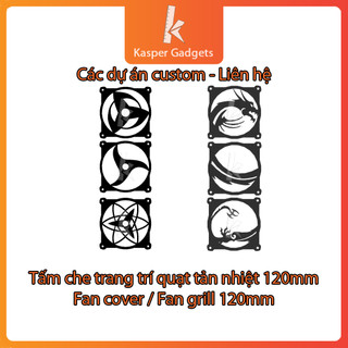 Tấm che trang trí quạt tản nhiệt 12cm / Computer Fan Cover 12cm